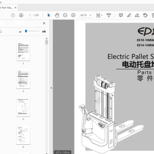 EP ES10-10WA/ES12-12WA ES14-14WA/ES16-16WA ES20-WA Parts Manual - PDF