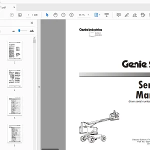 Genie S-40 Service Manual 52271 - PDF DOWNLOAD