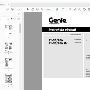 Genie Z-30/20N Z-30/20N RJ Instrukcja obsługi 1297934PO - PDF DOWNLOAD