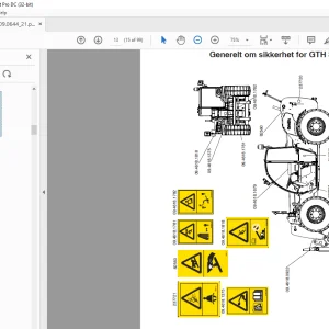 Genie Lift GTH-2506 GTH-3007 Brukerhåndbok PDF Download