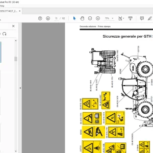 Genie lift GTH-2506 GTH-3007 Manuale dell’operatore PDF