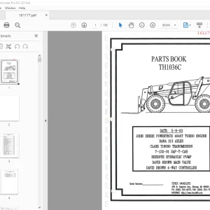 Genielift SS-842 SQUARE SHOOTER PARTS BOOK Manual - PDF DOWNLOAD