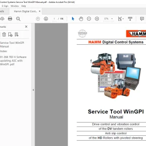 Hamm Digital Control Systems Service Tool WinGPI Manual - PDF DOWNLOAD