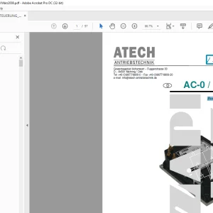 Hubtex Forklift AC-0 AC-1 Benutzerhandbuch  - PDF DOWNLOAD (German)