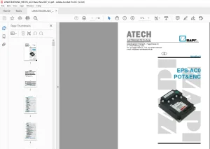 Hubtex Forklift EPS-AC0 POT&ENC Benutzerhandbuch  - PDF DOWNLOAD