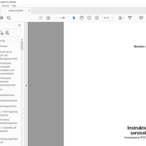 John Deere 1270C Timberjack (Timbermatic 300)Instruktions och servicehandbok PDF
