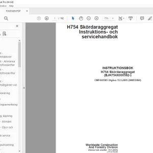 John Deere H745 Skordaraggregat INSTRUKTIONSBOK OMF069589 - PDF DOWNLOAD