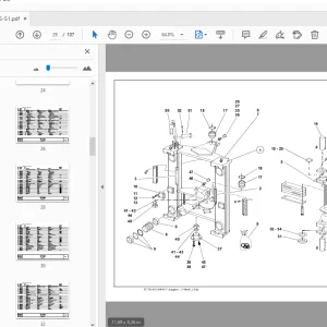 BT Electric Forklift SPE120 SPE120 LSPE140 SPE140 LSPE140S SPE160 SPE160 LSPE200 SPE200D SPE200L Repair manual 7590353