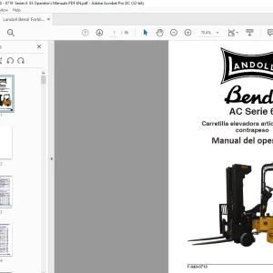 Landoll Bendi AC Serie 6 Manual del operador - PDF DOWNLOAD