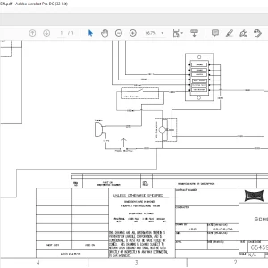 Landoll Bendi Forklift AC Electrical Schematic Manual 155306