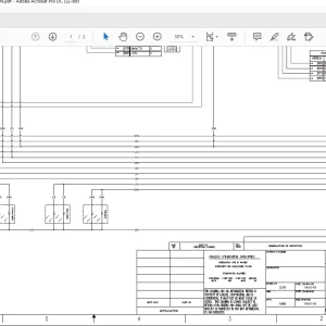 Landoll Bendi Forklift AC SER 6 Electrical Schematic Manual 199662