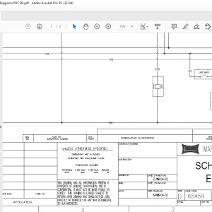 Landoll Bendi Forklift B3-5 Electrical Schematic Manual 200717