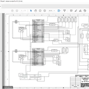 Landoll Bendi Forklift B3AC Electrical Schematic Manual