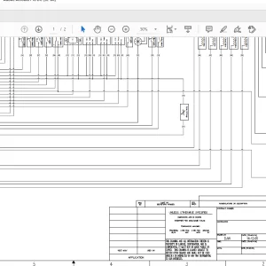 Landoll Bendi Forklift B40i5 Electrical schematic Manual 188379