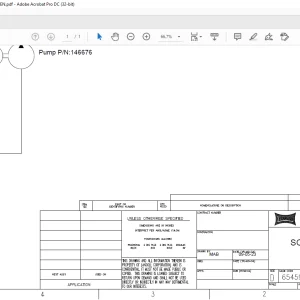 Landoll Bendi Forklift BTACD Hydraulic Schematic Manual 154062