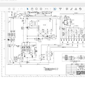 Landoll Bendi Forklift series III Electrical Schematic Manual 65459
