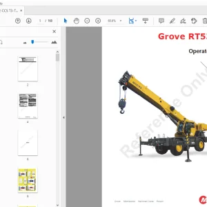 Maintowoc Grove RT530E-2 Operator Manual 516-04 - PDF