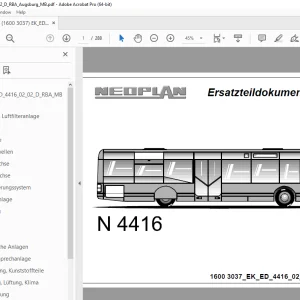 Man Neoplan N 4416 Ersatzteildokumentation 02_02_D_RBA_MB - PDF DOWNLOAD