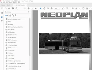 Man Neoplan N 4421 Centroliner Ersatzteilkatalog - PDF DOWNLOAD