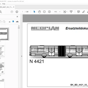 Man Neoplan N 4421 Ersatzteildokumentation 02_11_D_KÖR_Dortmund PDF
