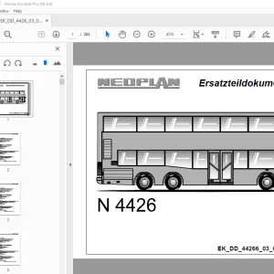 Man Neoplan N 4426 Ersatzteildokumentation 03_01_D_PTT_Nesslau PDF