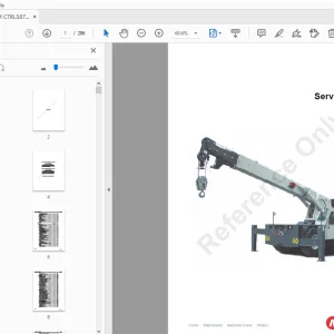 Manitowoc CD25 Service Manual CTRL587-01 - PDF DOWNLOAD