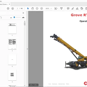 Manitowoc Grove RT880E Operator Manual 516-04 - PDF DOWNLOAD