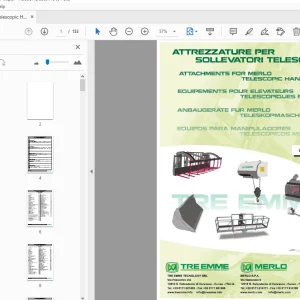 Merlo Telescopic Handlers 2009 Attachments CAT09A-00 - PDF