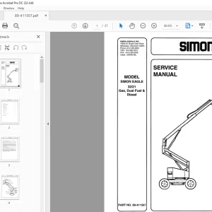 SIMON 41/24 Gas Dual Fuel& Diesel SERVICE MANUAL - PDF DOWNLOA