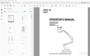 SIMON EAGLE JR. 32/21 OPERATOR'S MANUAL 89-411782 - PDF