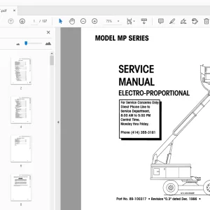 SIMON MP SERIES ELECTRO-PROPORTIONAL SERVICE MANUAL 89-100317 - PDF