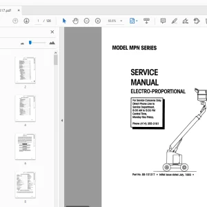 SIMON MPN SERIES ELECTRO-PROPORTIONAL SERVICE MANUAL 89-101317 - PDF