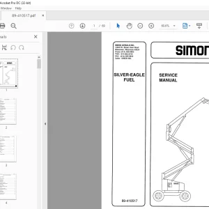 SIMON SILVER-EAGLE FUEL SERVICE MANUAL 89-410517 - PDF DOWNLOAD