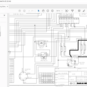 Sakai VIBRATING Roller 439 Electric Wiring Schematic Manual - PDF DOWNLOAD