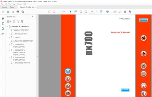 Sandvik Drill Rig DX700 Operators Manual - PDF DOWNLOAD