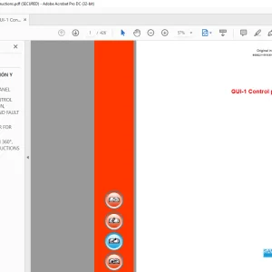 Sandvik GUI-1 Control Panel Instructions Manual - PDF DOWNLOAD