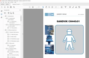 Sandvik Mining CH440 Operators Manual - PDF DOWNLOAD