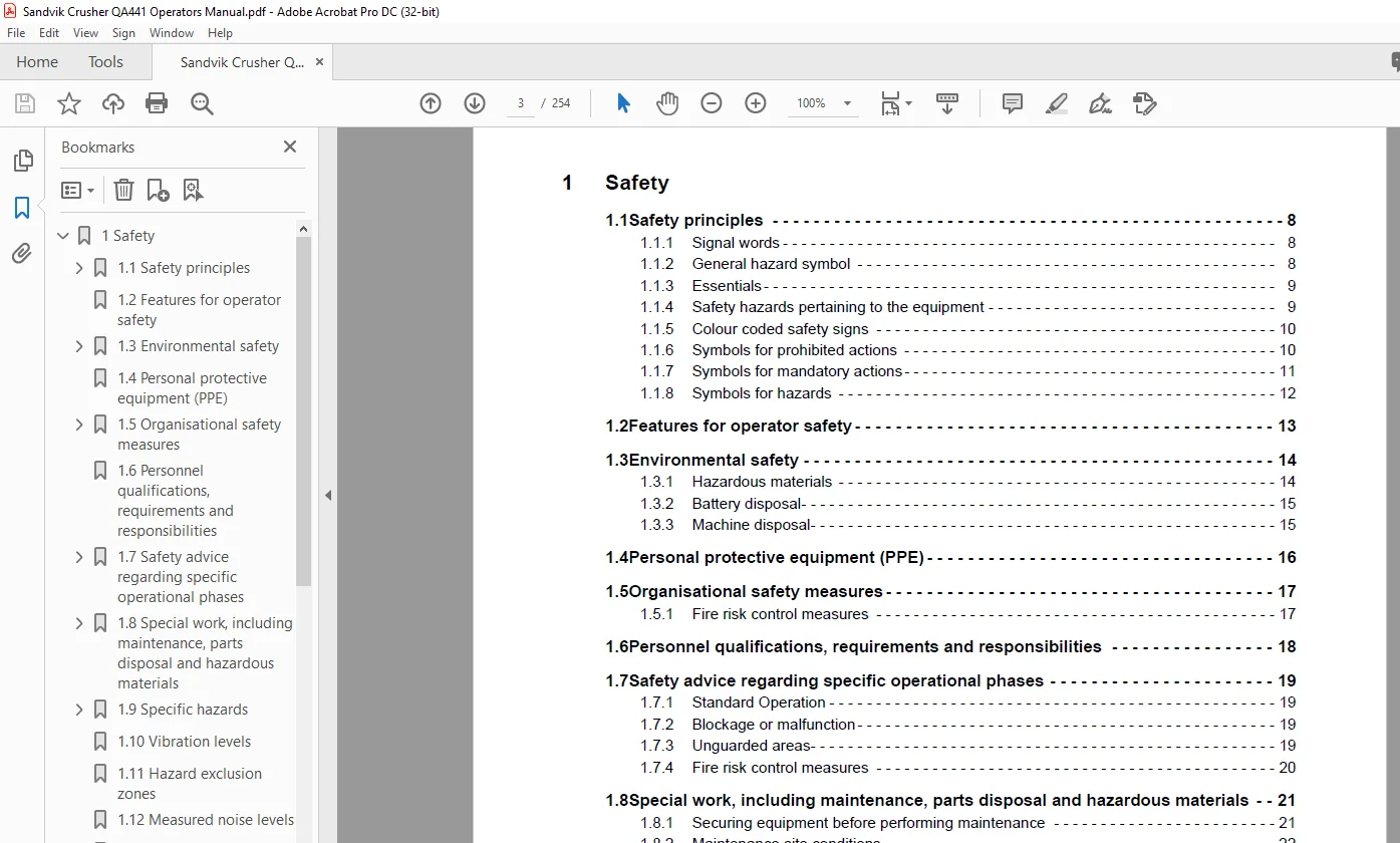 Sandvik Mining QA441 Operators Manual - PDF DOWNLOAD - Image 2