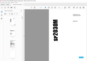 Sandvik Pan Feeders SP2030M Original Instructions Manual - PDF DOWNLOAD