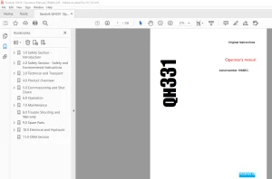 Sandvik QH331 Operators Manual_1884BG - PDF DOWNLOAD