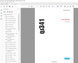 Sandvik Qj341 Parts Manual  - PDF DOWNLOAD