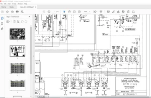 Sennebogen 821 M C-Series Hydraulic Circuit Diagram Manual PDF
