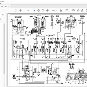 Sennebogen 821 R-HD C-Serie Hydraulic Circuit Diagram Manual PDF