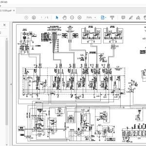 Sennebogen 825 M D-Serie Material Handling Hydraulic Diagram Manual PDF