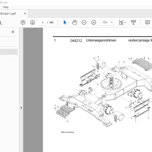 Sennebogen 825.0.285 Maschine Project Parts Manual - PDF DOWNLOAD