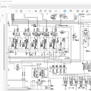 Sennebogen 835 M C-Serie Handling Hydraulic Circuit Diagram Manual 835.0.611 PDF