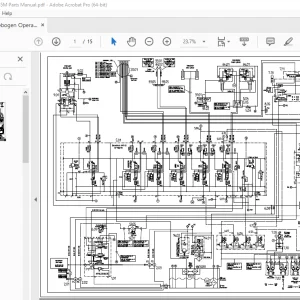Sennebogen 835M C-Serie Hydraulic Circuit Diagram Manual - PDF DOWNLOAD