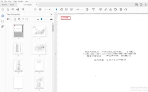 Square Shooter SS-836 Parts Manual 235739 - PDF DOWNLOAD