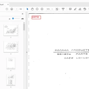 Square Shooter SS-836 Parts Manual 235739 - PDF DOWNLOAD