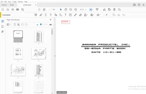 Square Shooter SS-836A Parts Manual 233834 - PDF DOWNLOAD